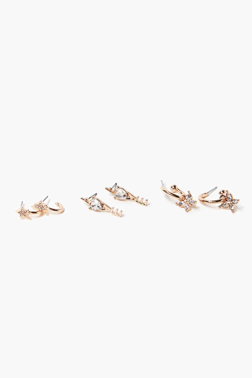Love Charm Assorted Earring Set