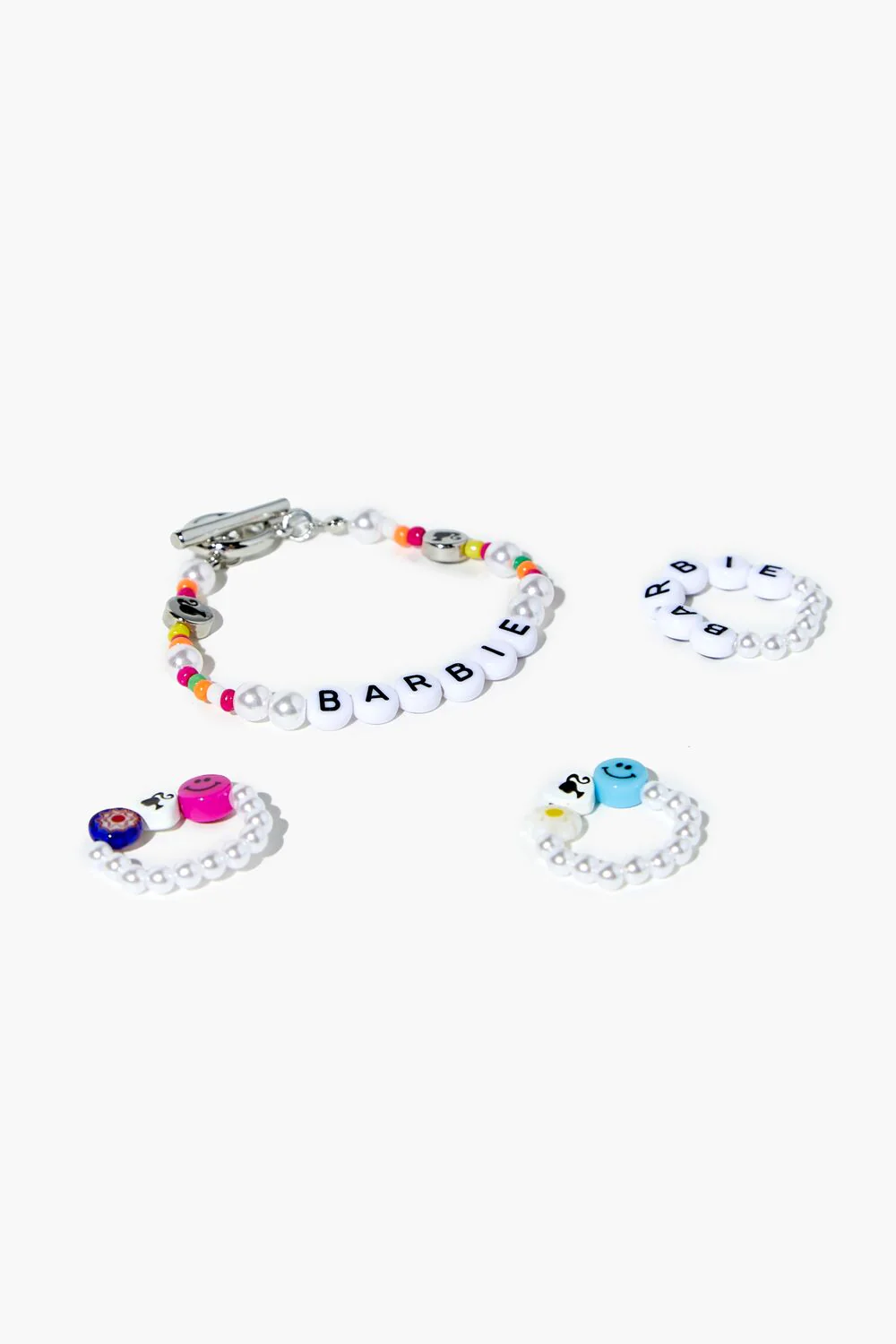 Beaded Barbie™ Bracelet & Ring Set