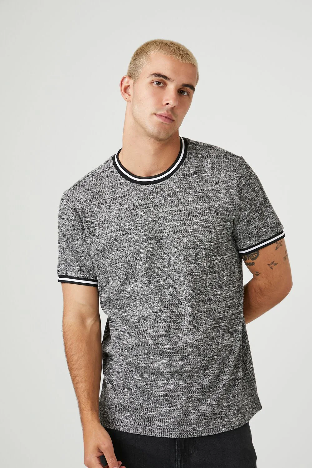 Marled Ringer Tee