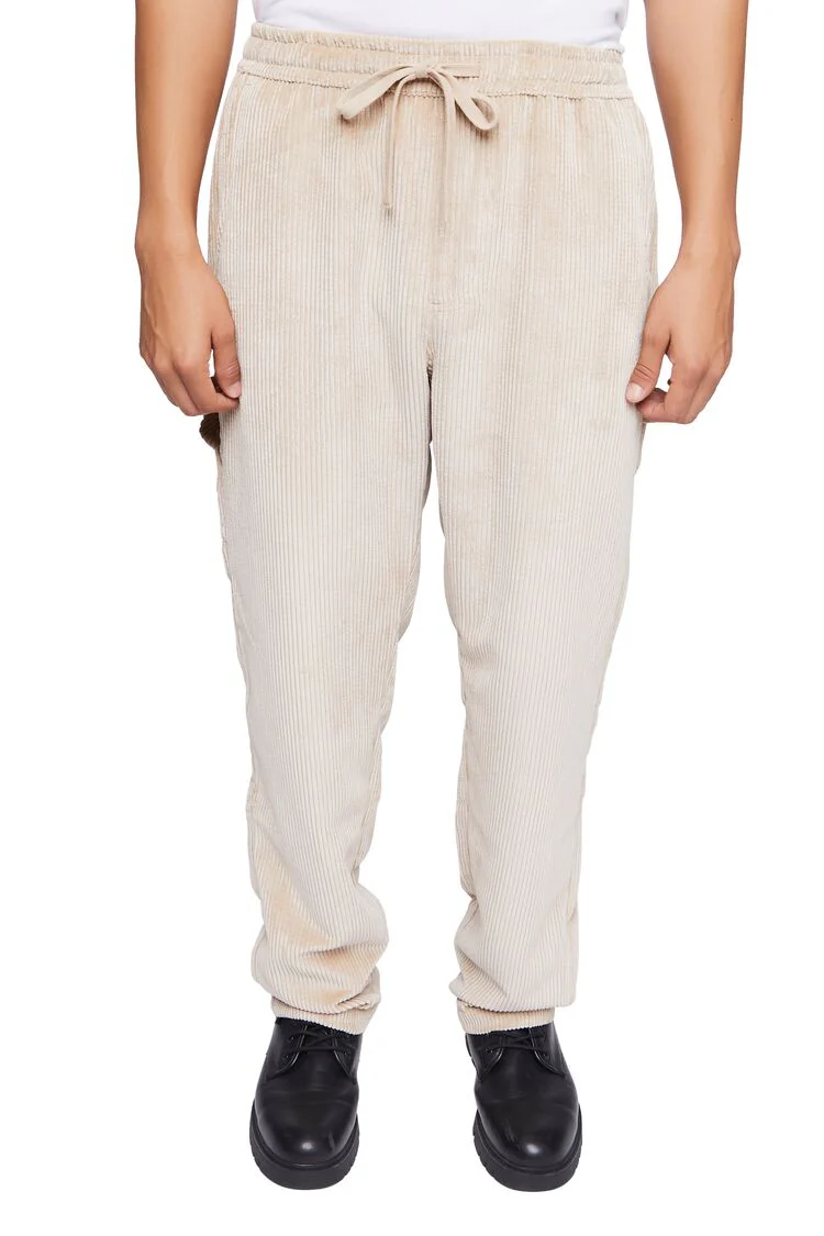 Ribbed Drawstring Pants - Image 2