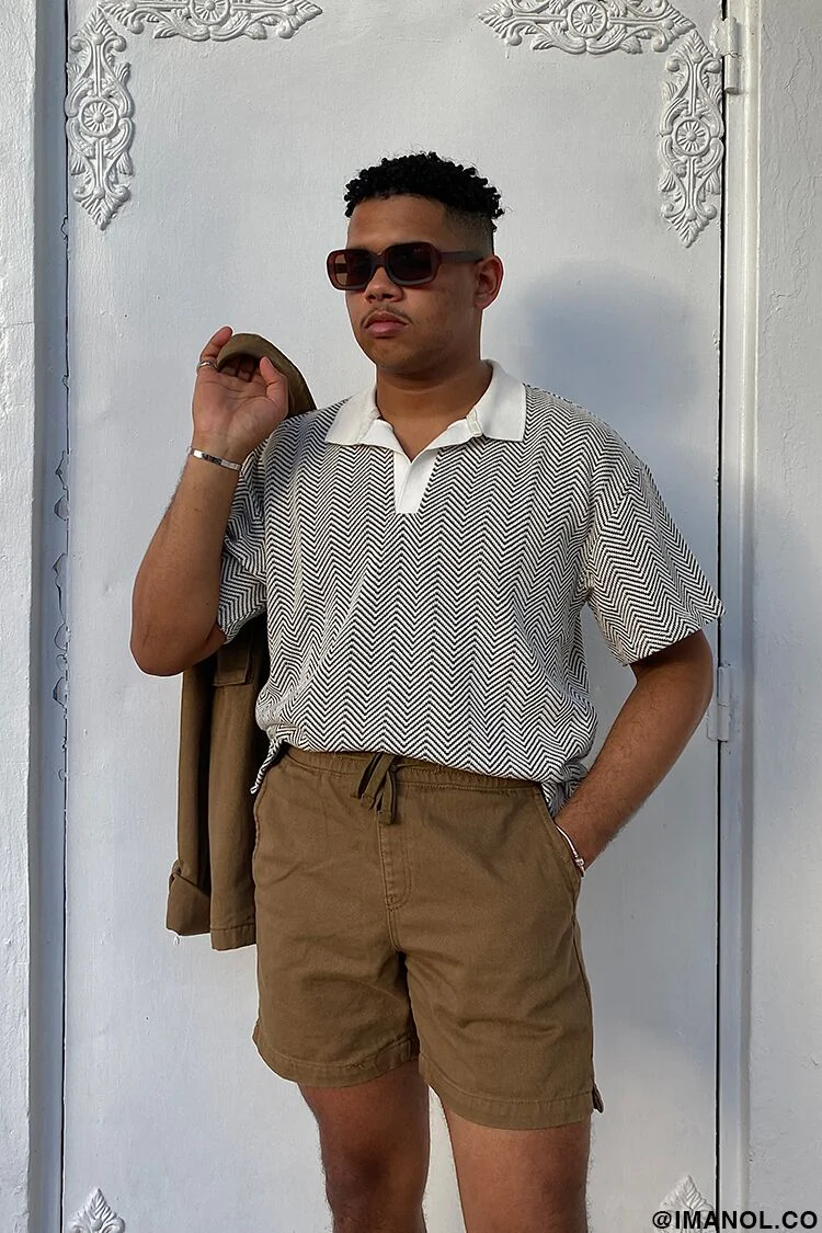 Chevron Polo Shirt