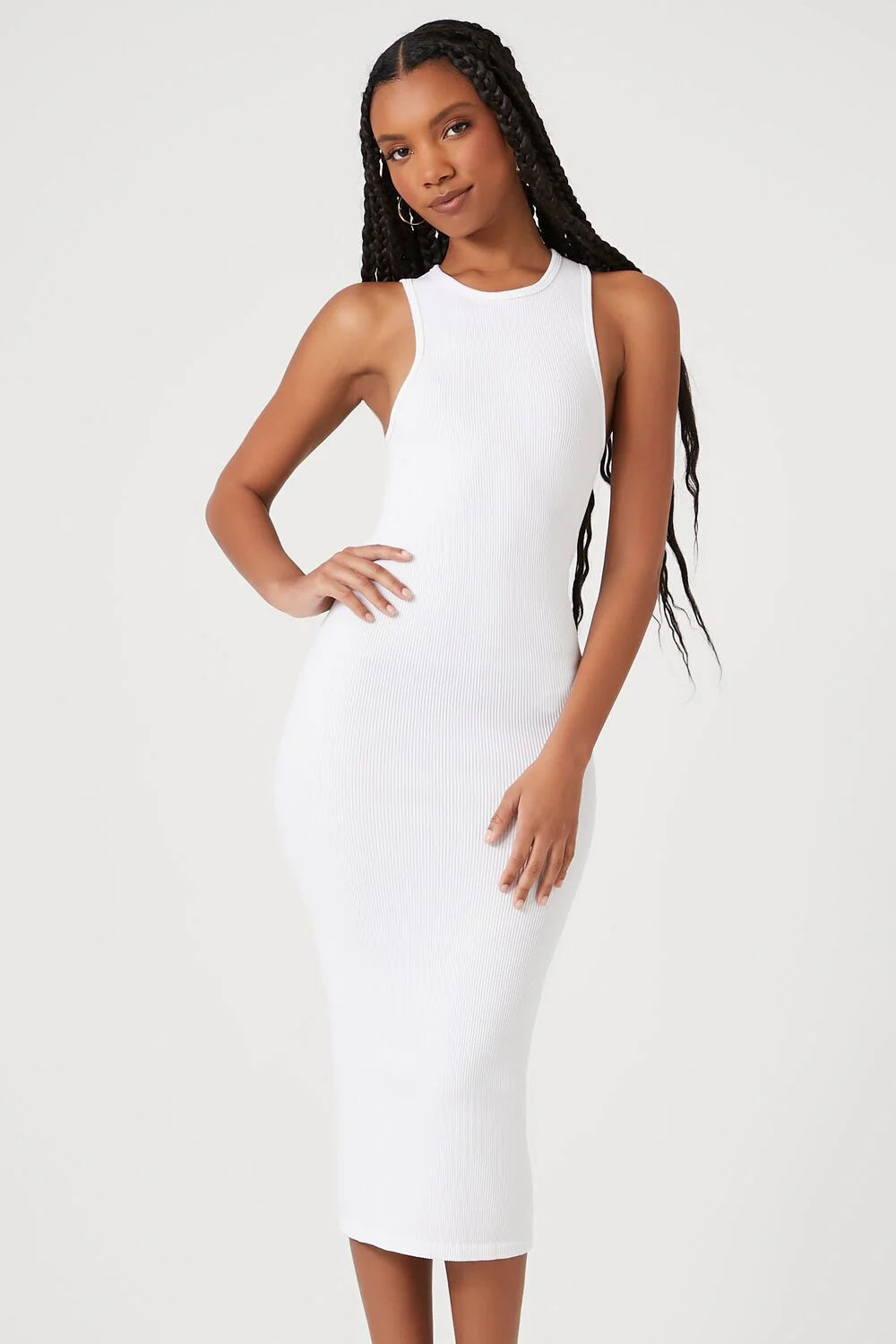 Seamless Racerback Midi Dress
