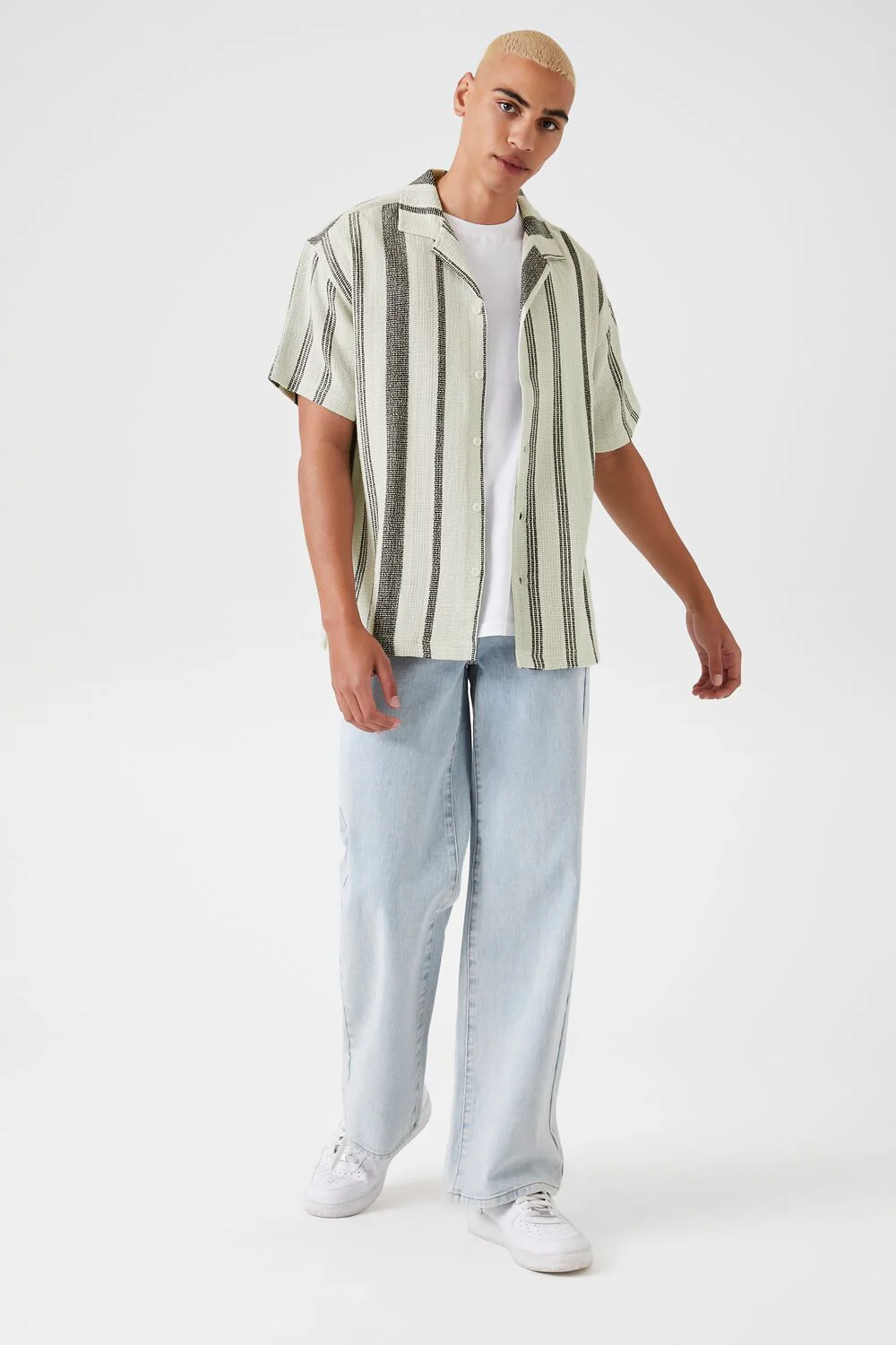 Striped Short-Sleeve Shirt - Image 4
