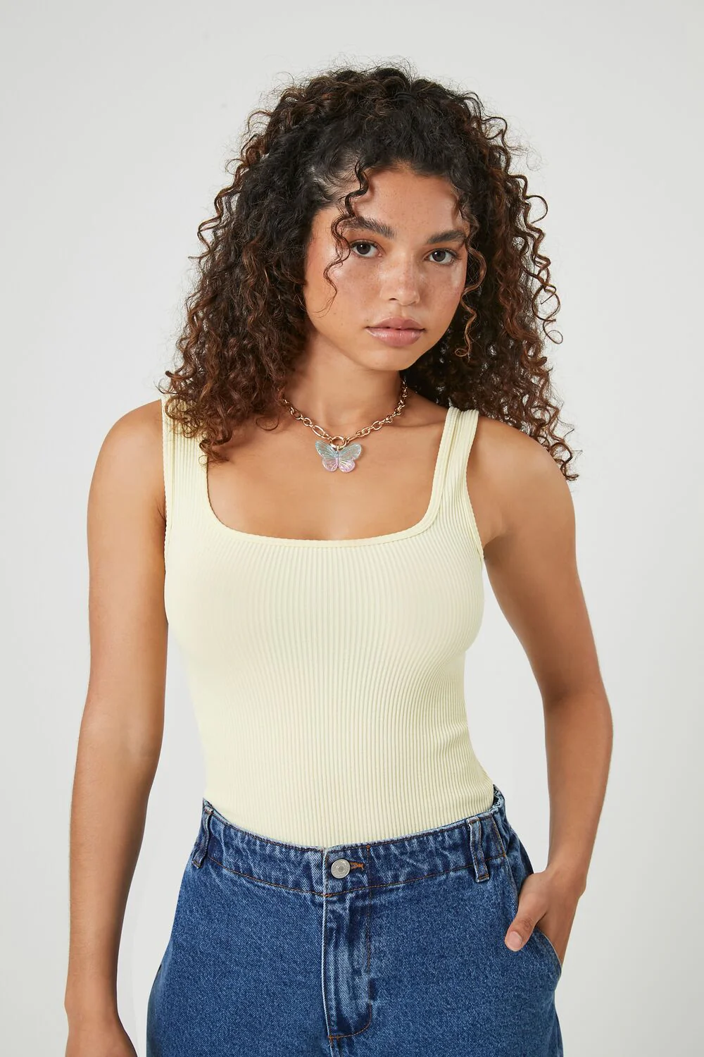 Seamless Square-Neck Bodysuit - Image 26