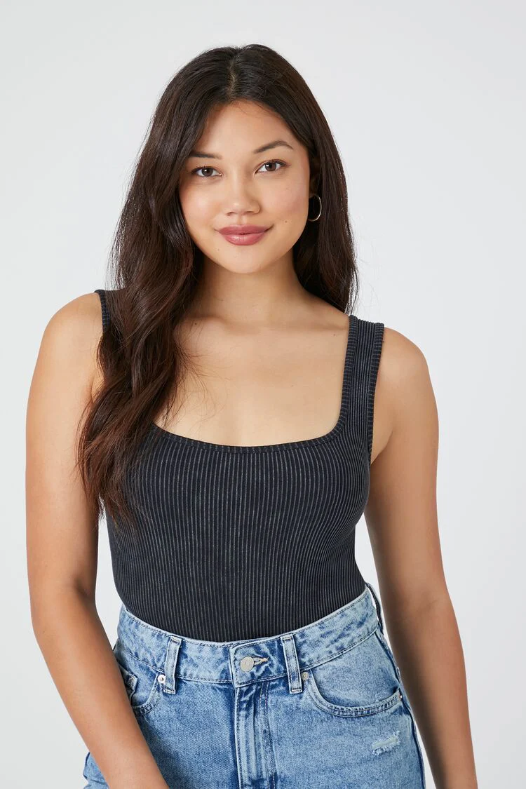 Seamless Square-Neck Bodysuit - Image 32