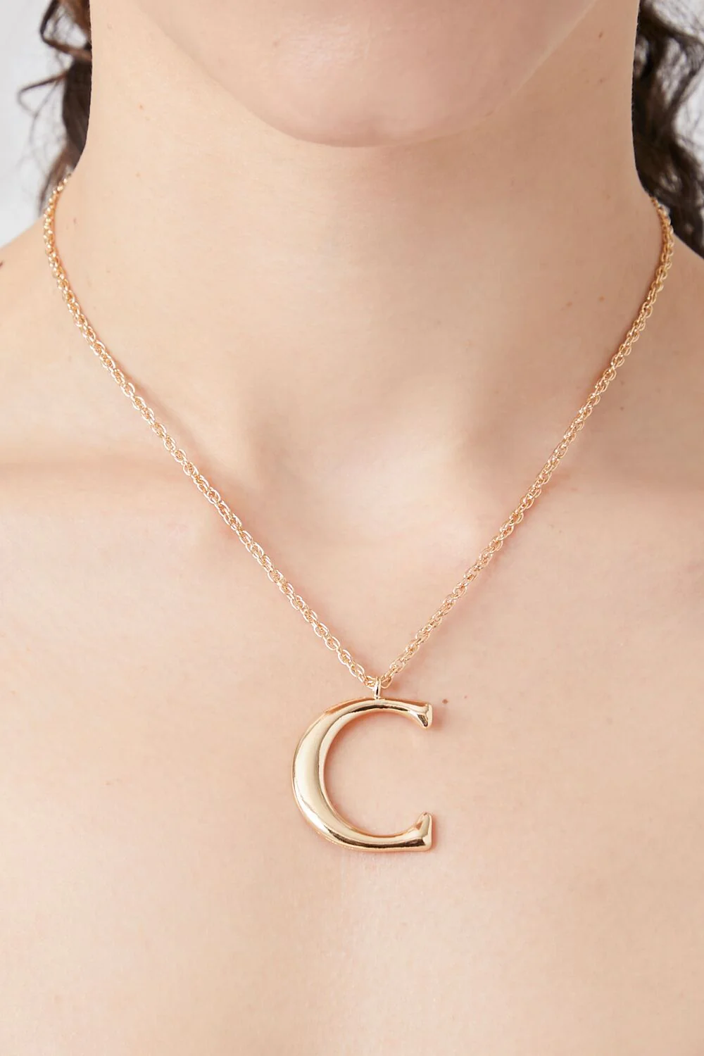 Initial Pendant Necklace