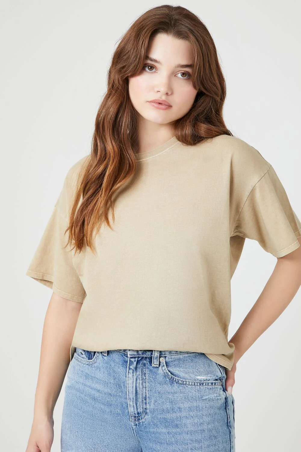 Oversized Mineral Wash Tee