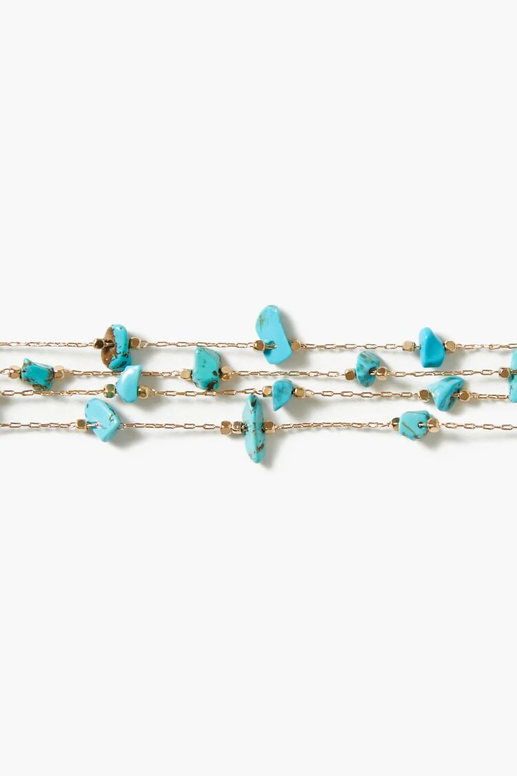 Tiered Faux Stone Bracelet