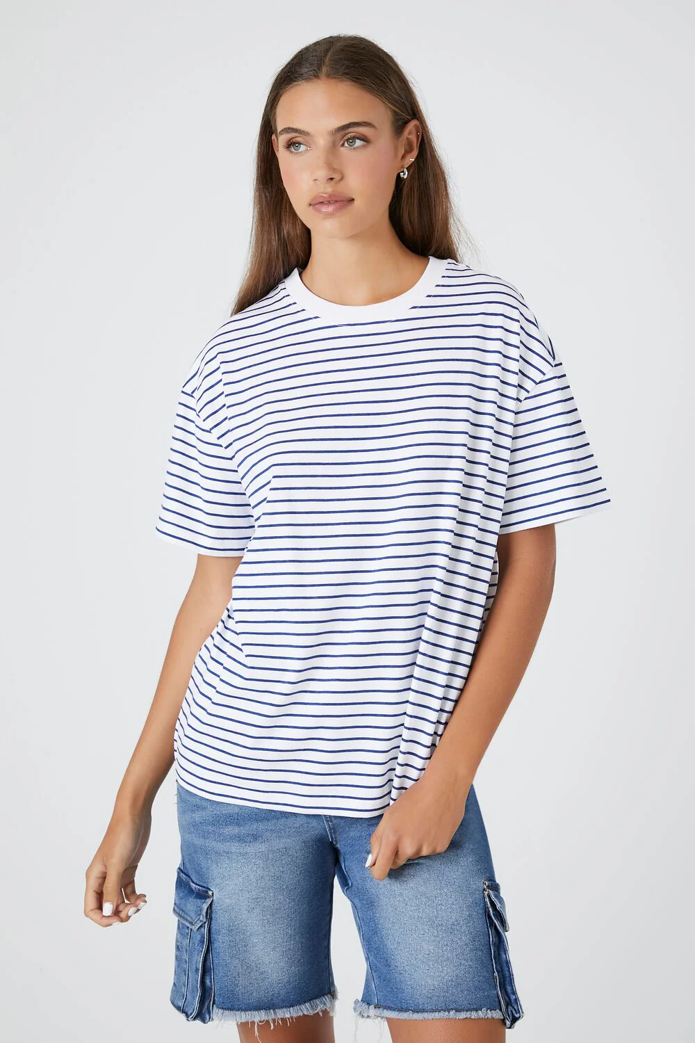 Oversized Striped Tee