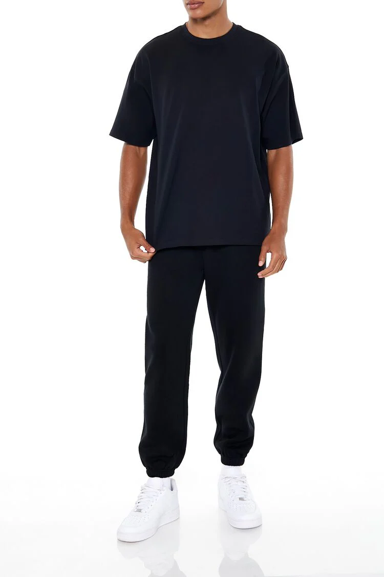 Oversized Cotton Crew Tee - Image 2