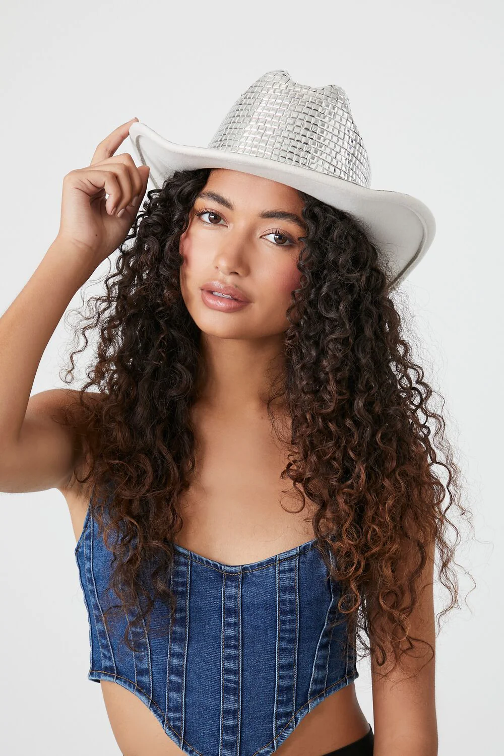 Metallic Cowboy Hat