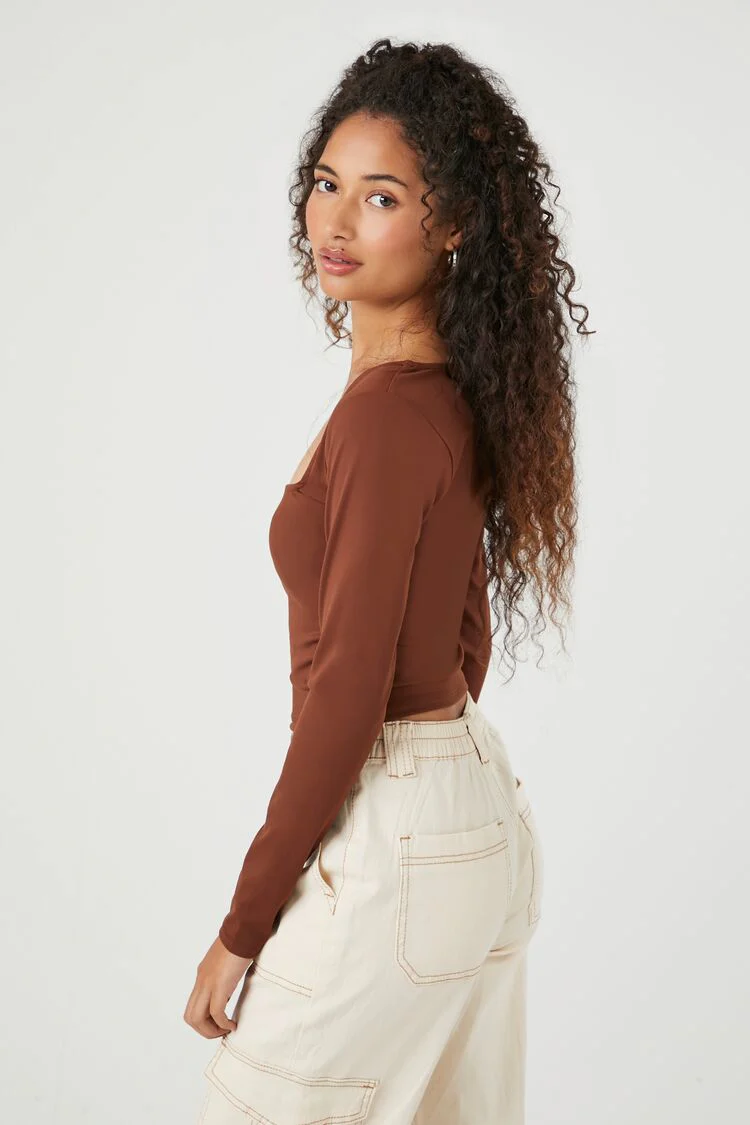 Sculpt Shape Square-Neck Top - Image 37