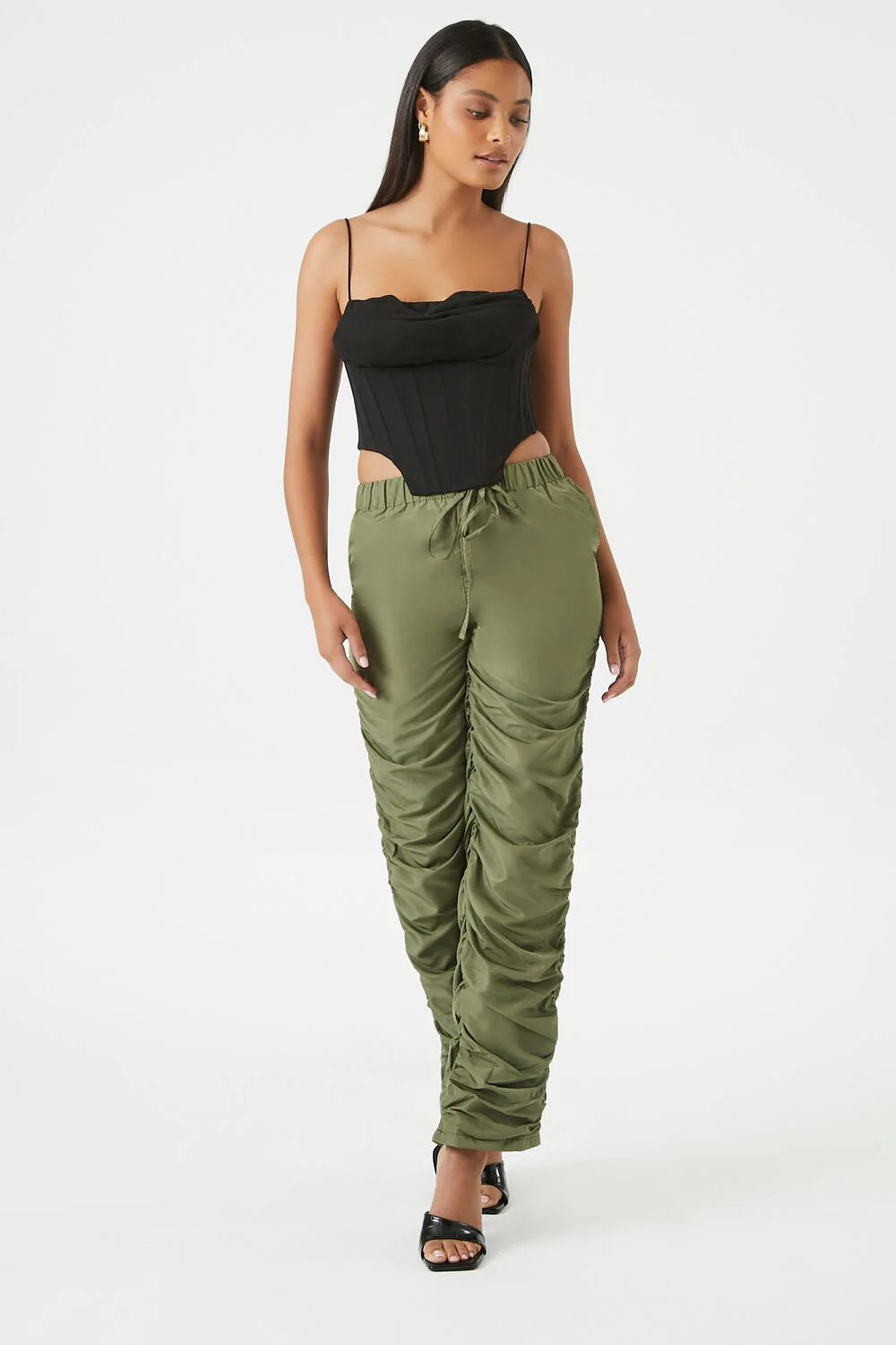 Corset Cropped Cami - Image 4