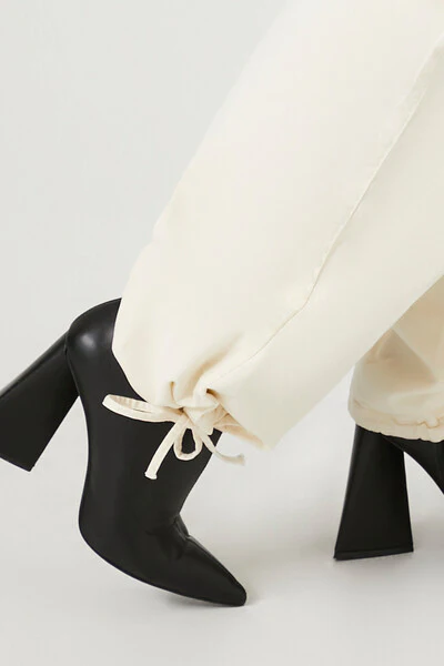 Plus Size Drawstring-Hem Cargo Pants - Image 5