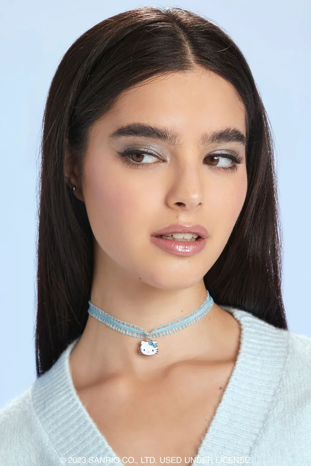 Hello Kitty Lace Charm Choker