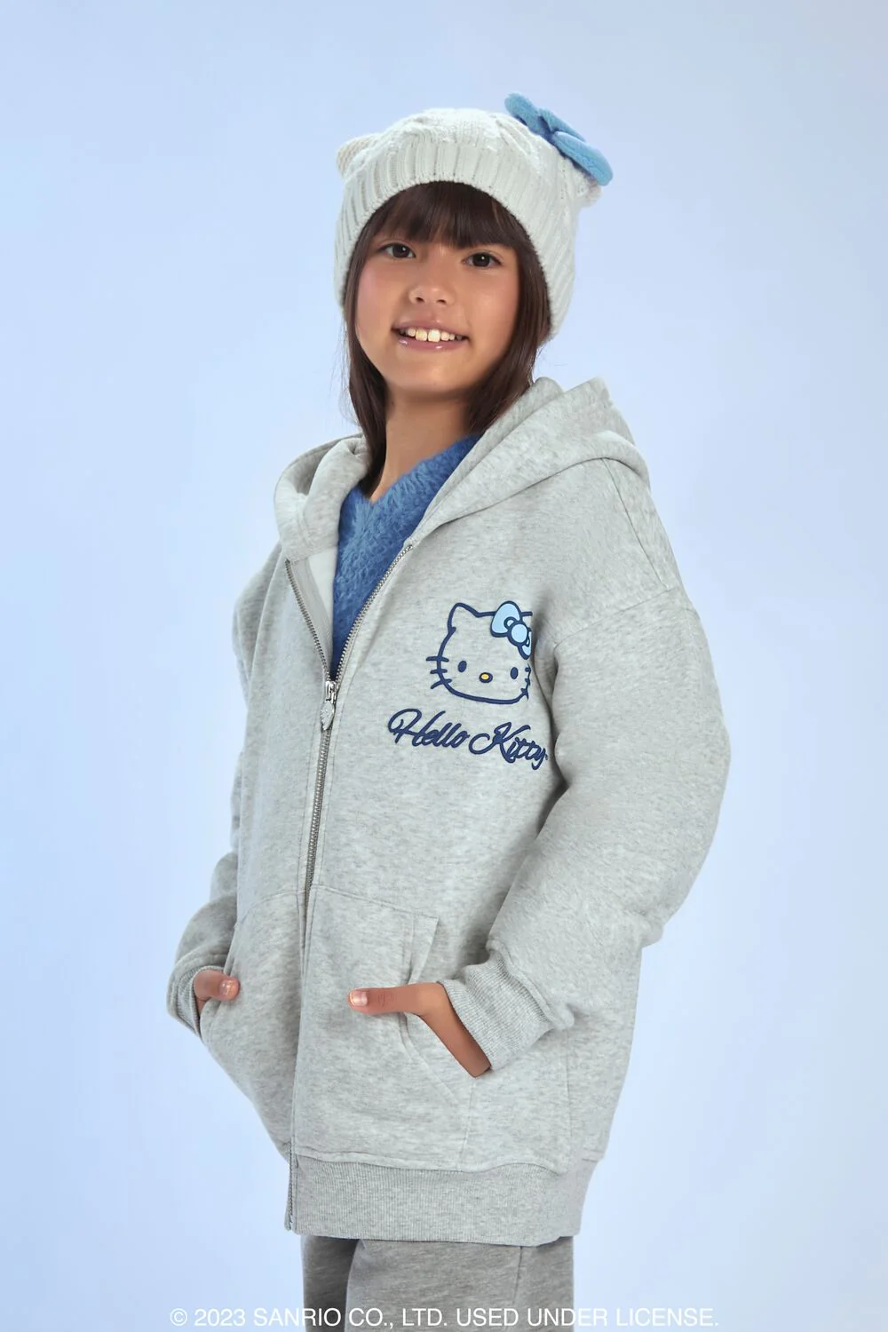 Girls Hello Kitty Zip-Up Hoodie (Kids)