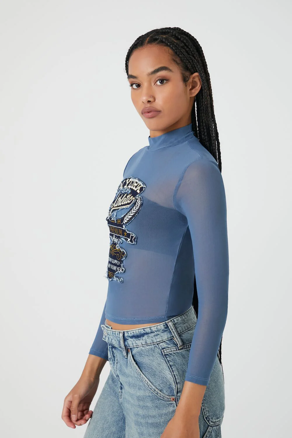 N York Athletic Mesh Top - Image 2