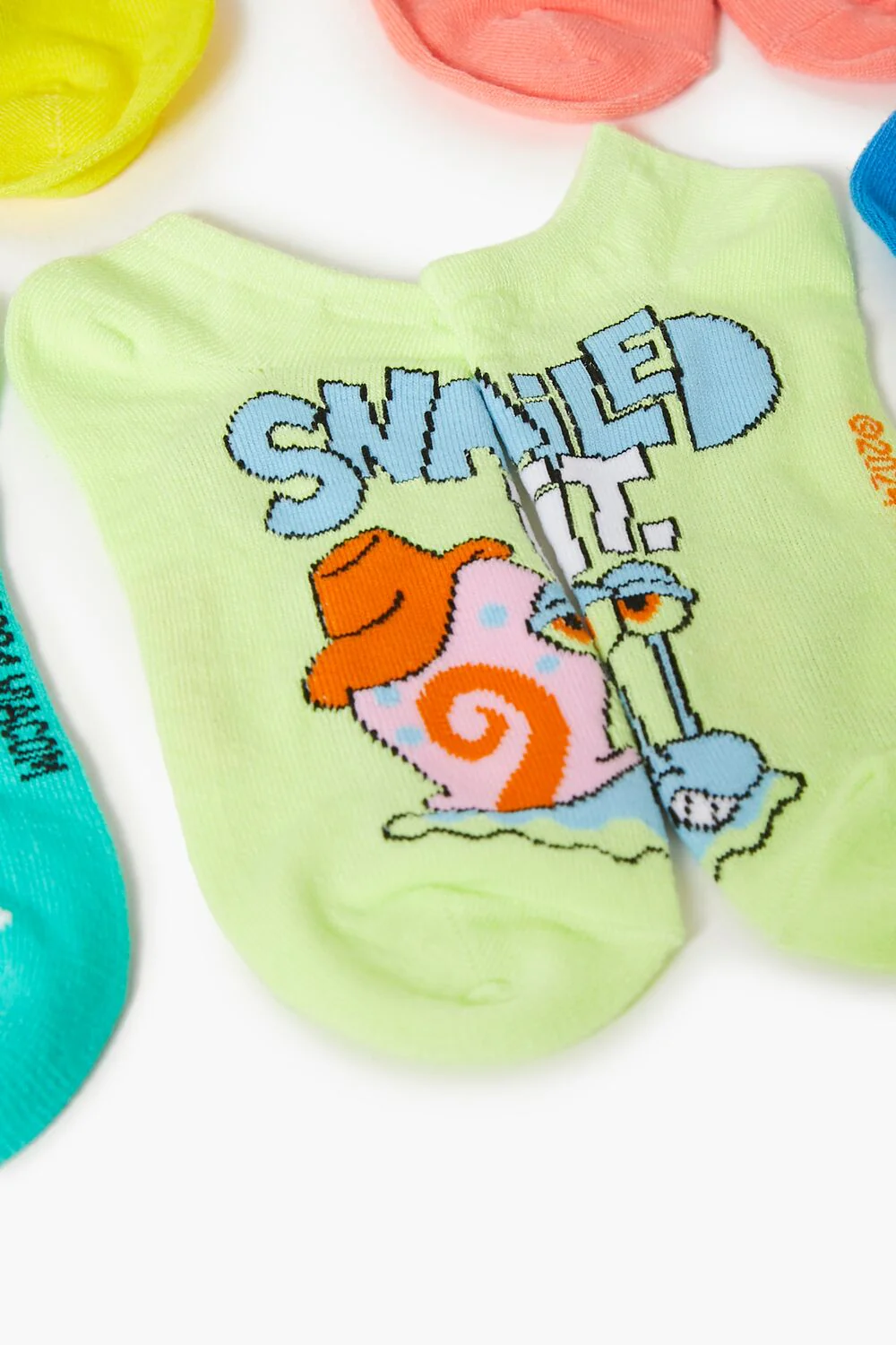 SpongeBob SquarePants Ankle Socks Set - 5 pack - Image 4