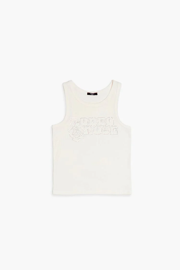 Girls Rodeo Rose Tank Top (Kids)