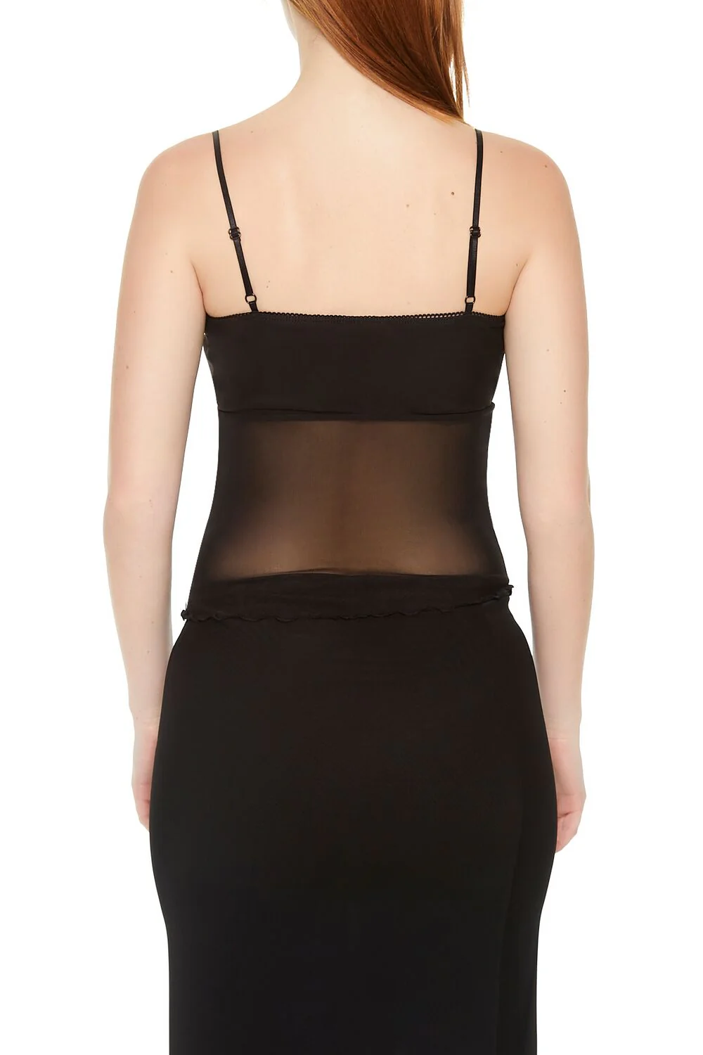 Sheer Mesh Bow Cami - Image 8