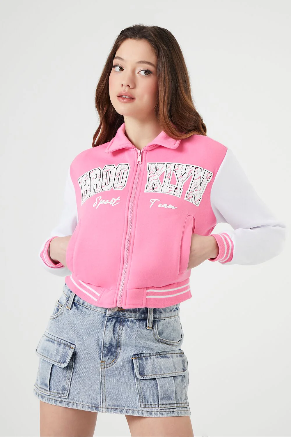 Brooklyn Zip-Up Bomber Jacket - Image 17