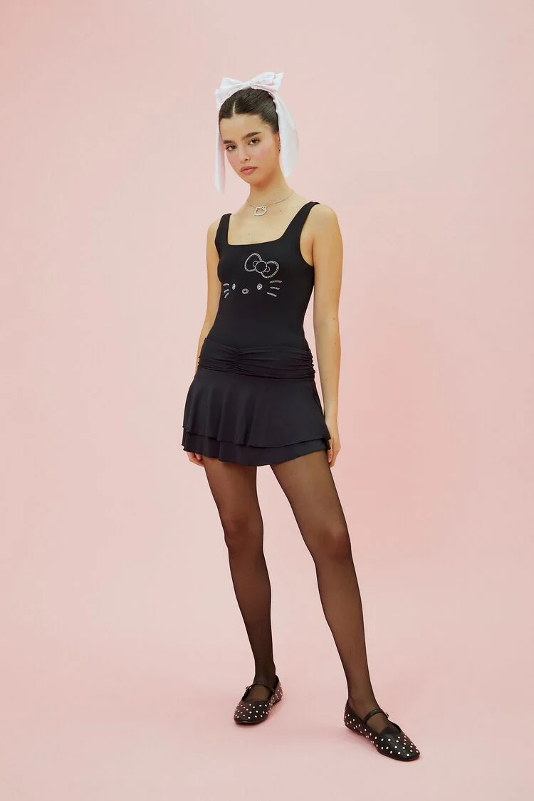 Hello Kitty Rhinestone Bodysuit - Image 2