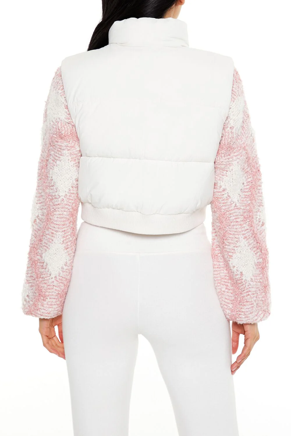 Quilted Cropped Vest - Image 10