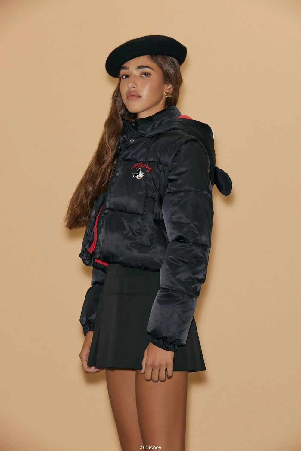 Disney Mickey Mouse Puffer Jacket - Image 4