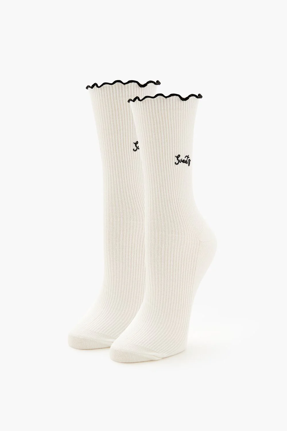 Lettuce-Edge Sweety Crew Socks