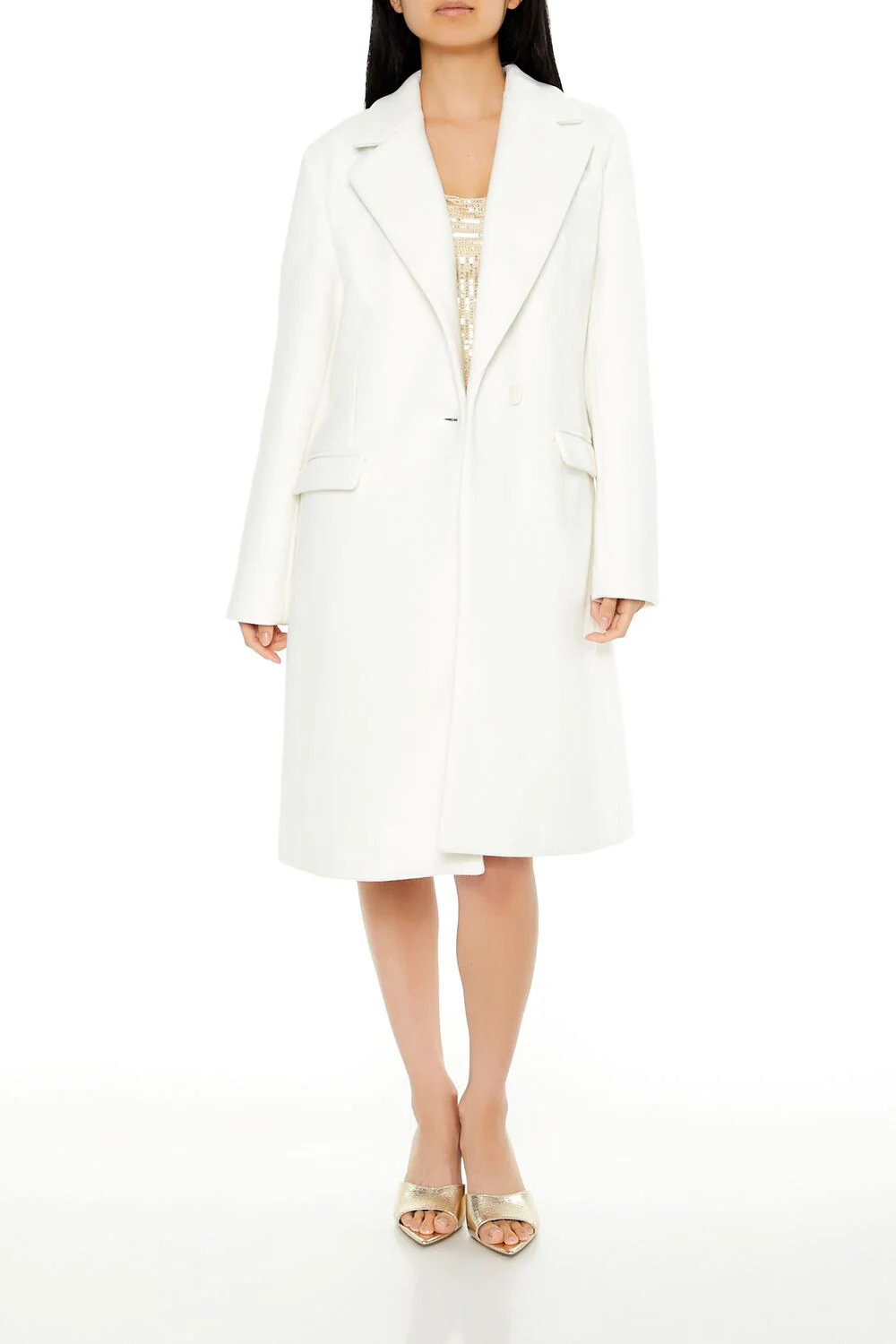 Notched Longline Coat