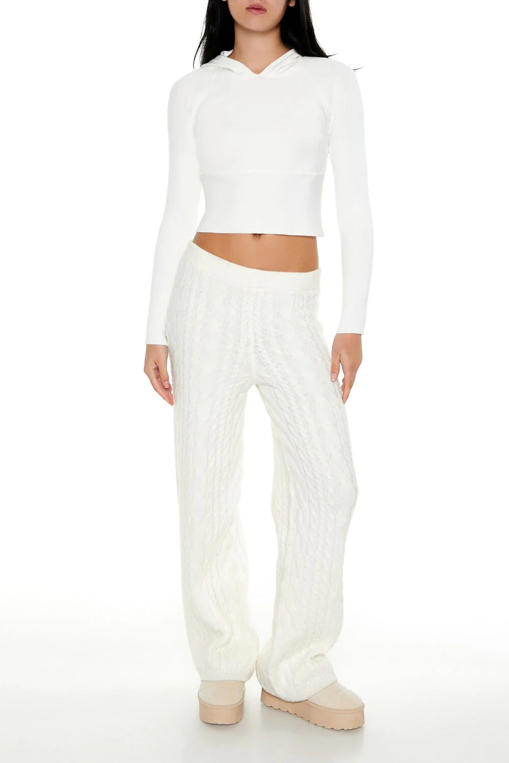Hooded Raglan Sweater - Image 2