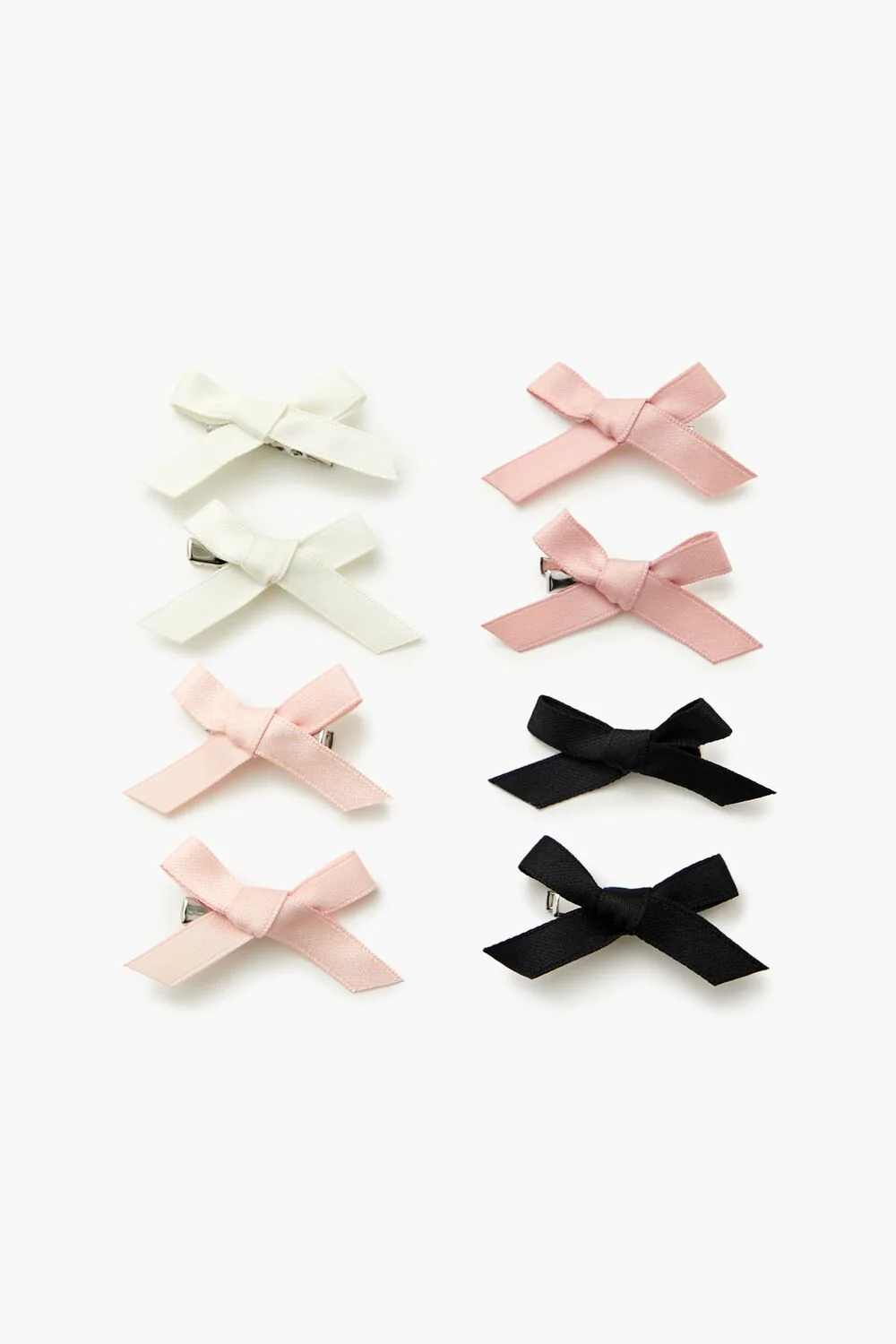 Ribbon Bow Hair Clip Set