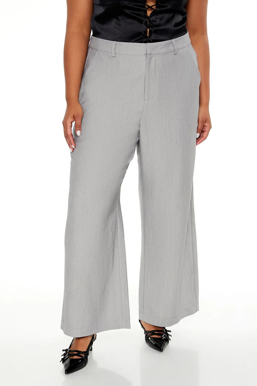Plus Size Wide-Leg Pants - Image 2