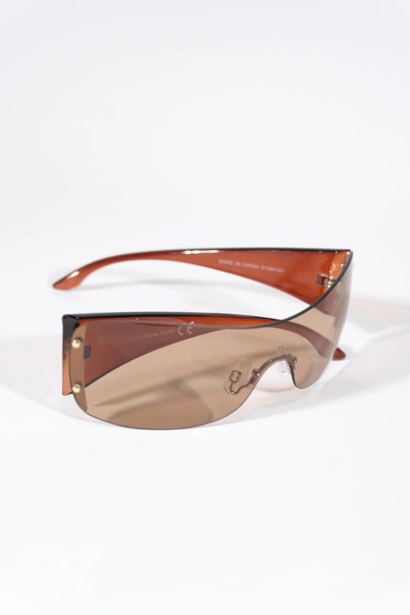 Clear Aviator Sunglasses - Image 3