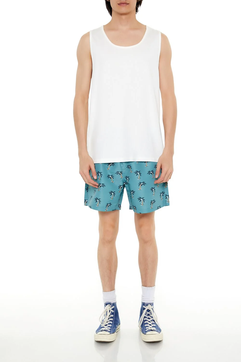Palm Tree Swim Trunks