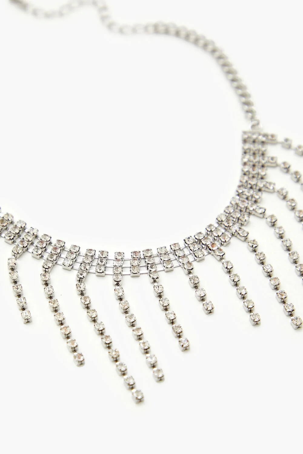 Rhinestone Fringe Anklet - Image 2