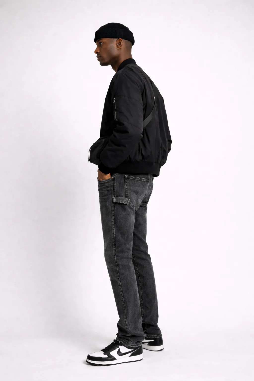 Carpenter Detail Slim Fit Jeans - Image 2