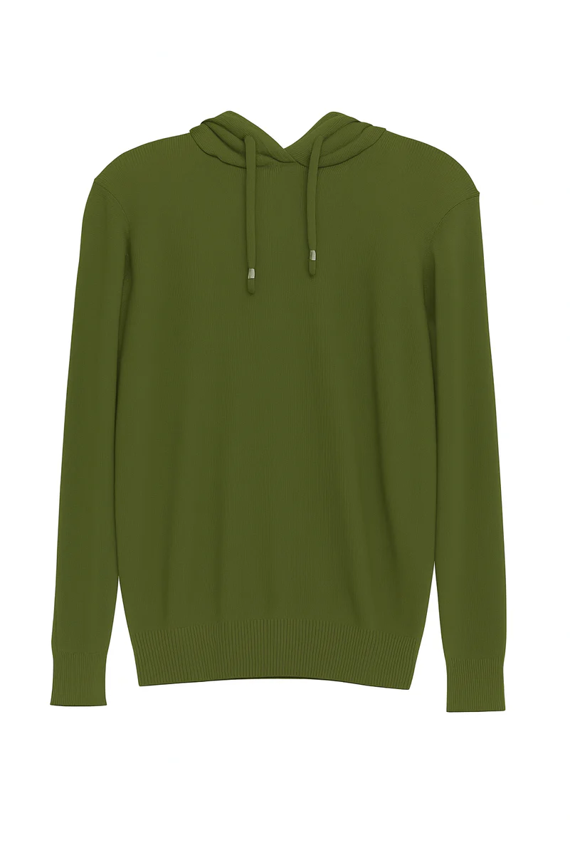 Knit Hoodie Sweater - Image 16