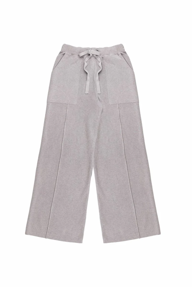 Drawstring Sweater Knit Pants - Image 13