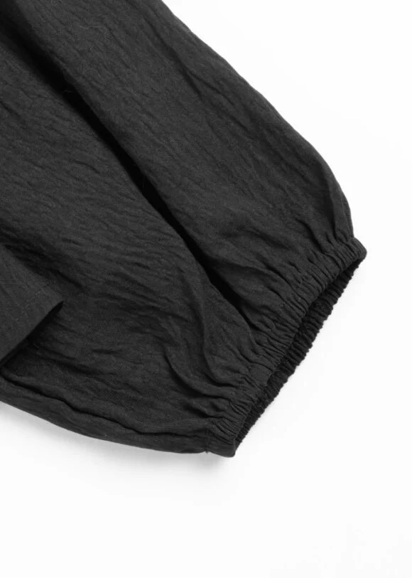 Tie Front Ruffle Blouse - Image 6