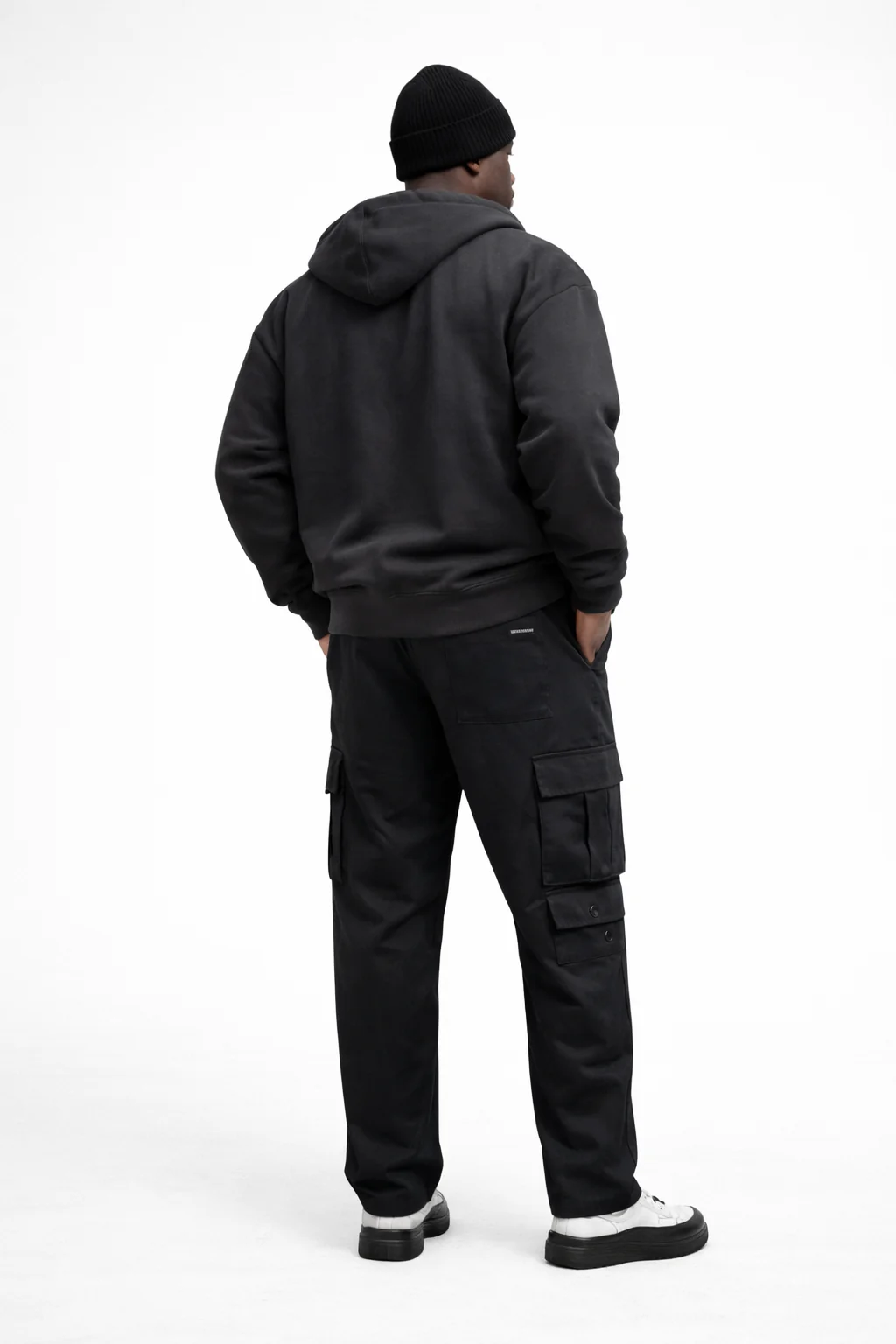 Drawstring Cargo Joggers - Image 2