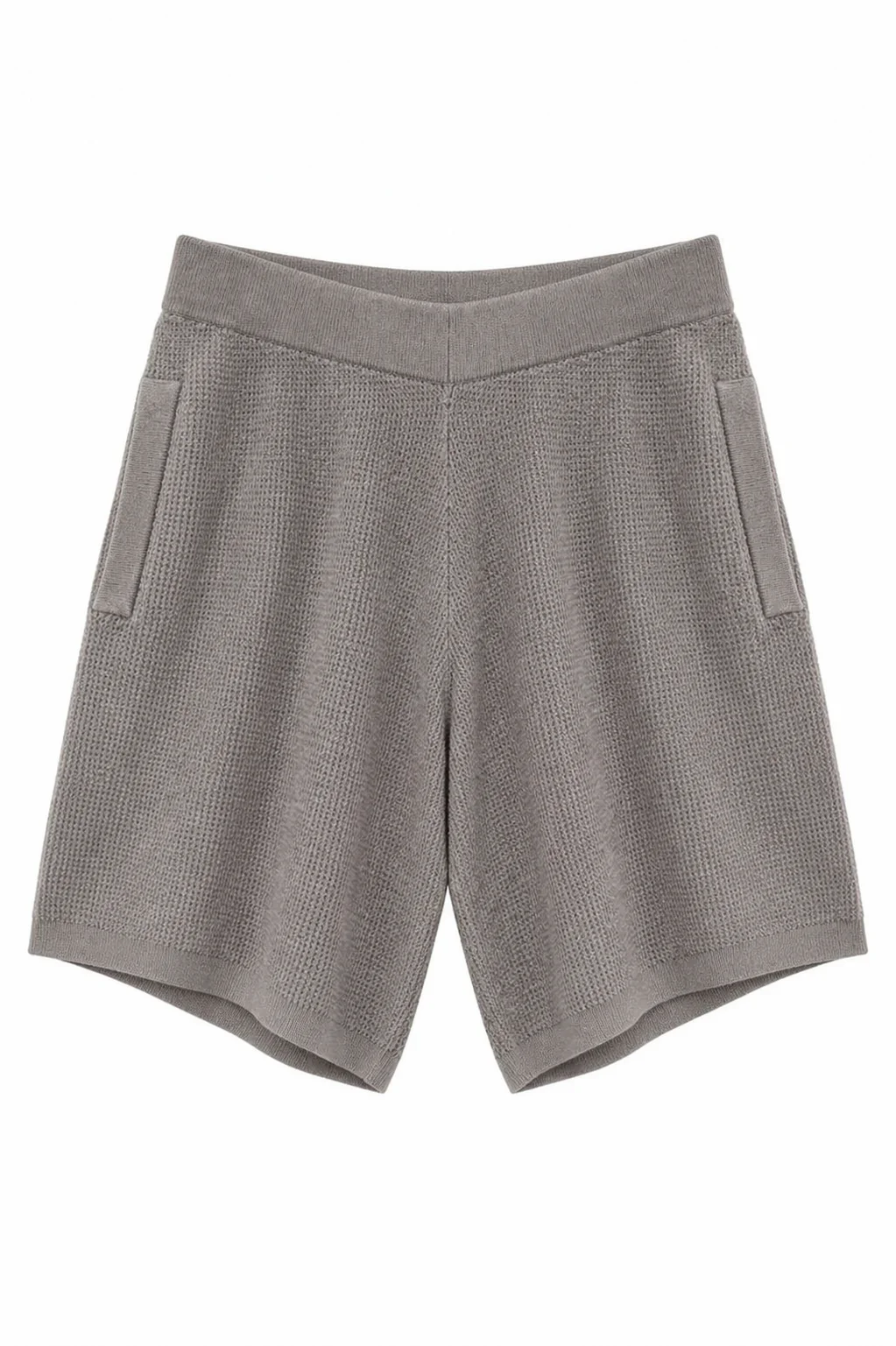 Waffle Knit Oversized Shorts - Image 2