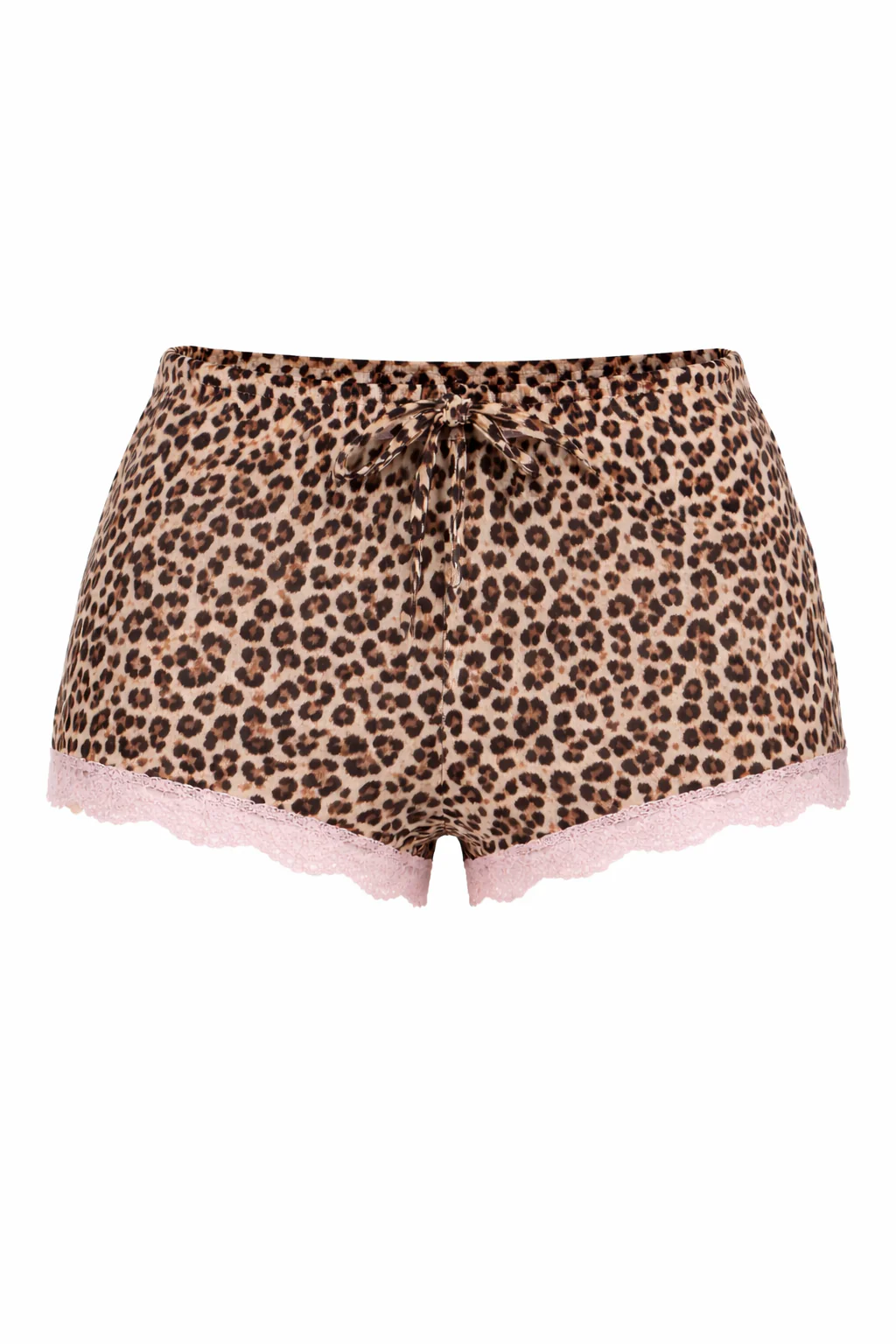 Leopard and Lace Micro Shorts - Image 2