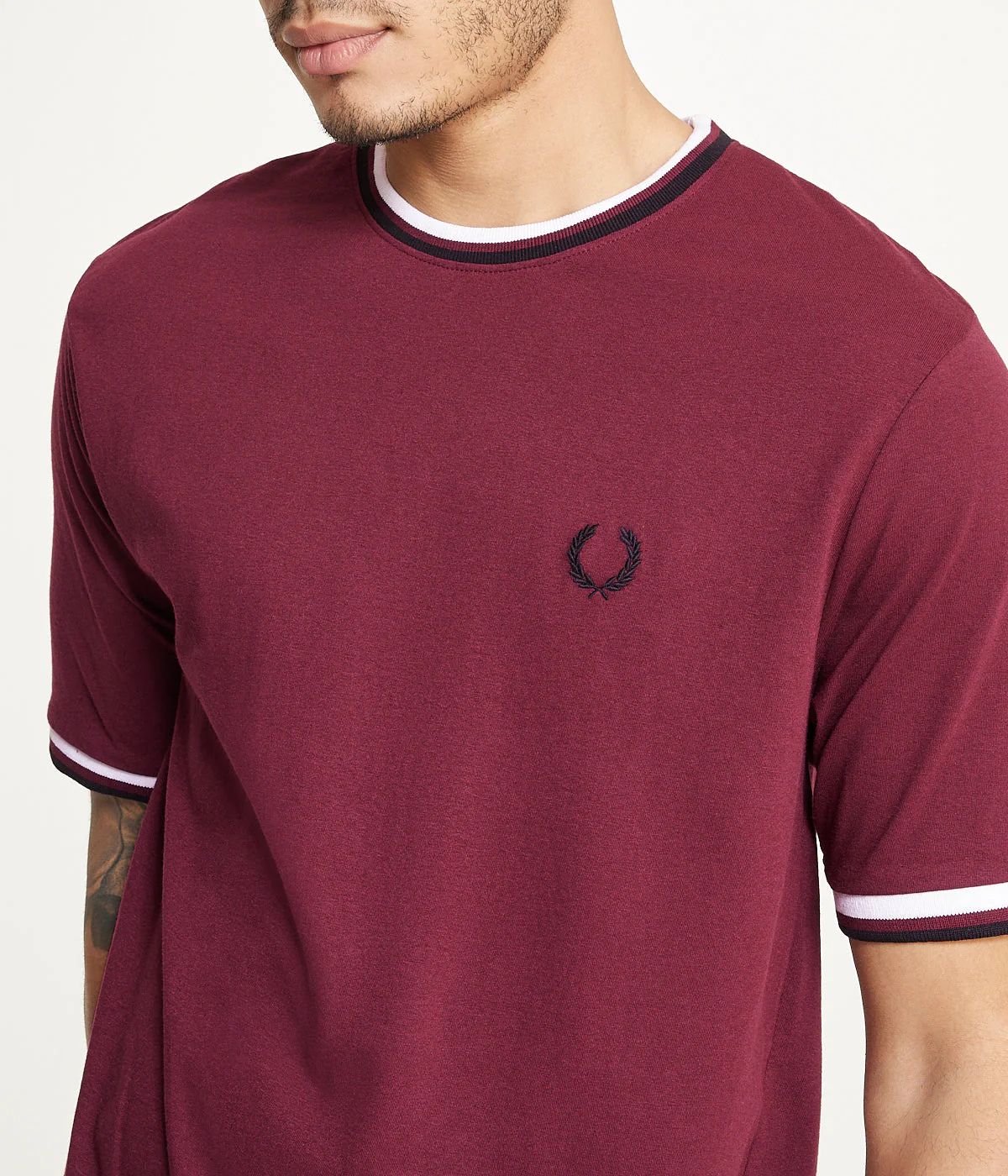 Brooklyn Laundry Men's Tonal Embroidery Crew Neck Tee - Image 4