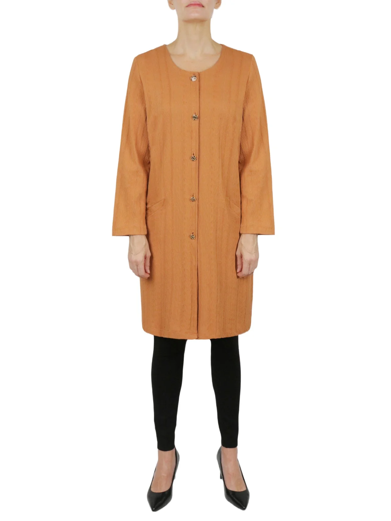 Button Front Long Tunic - Image 2