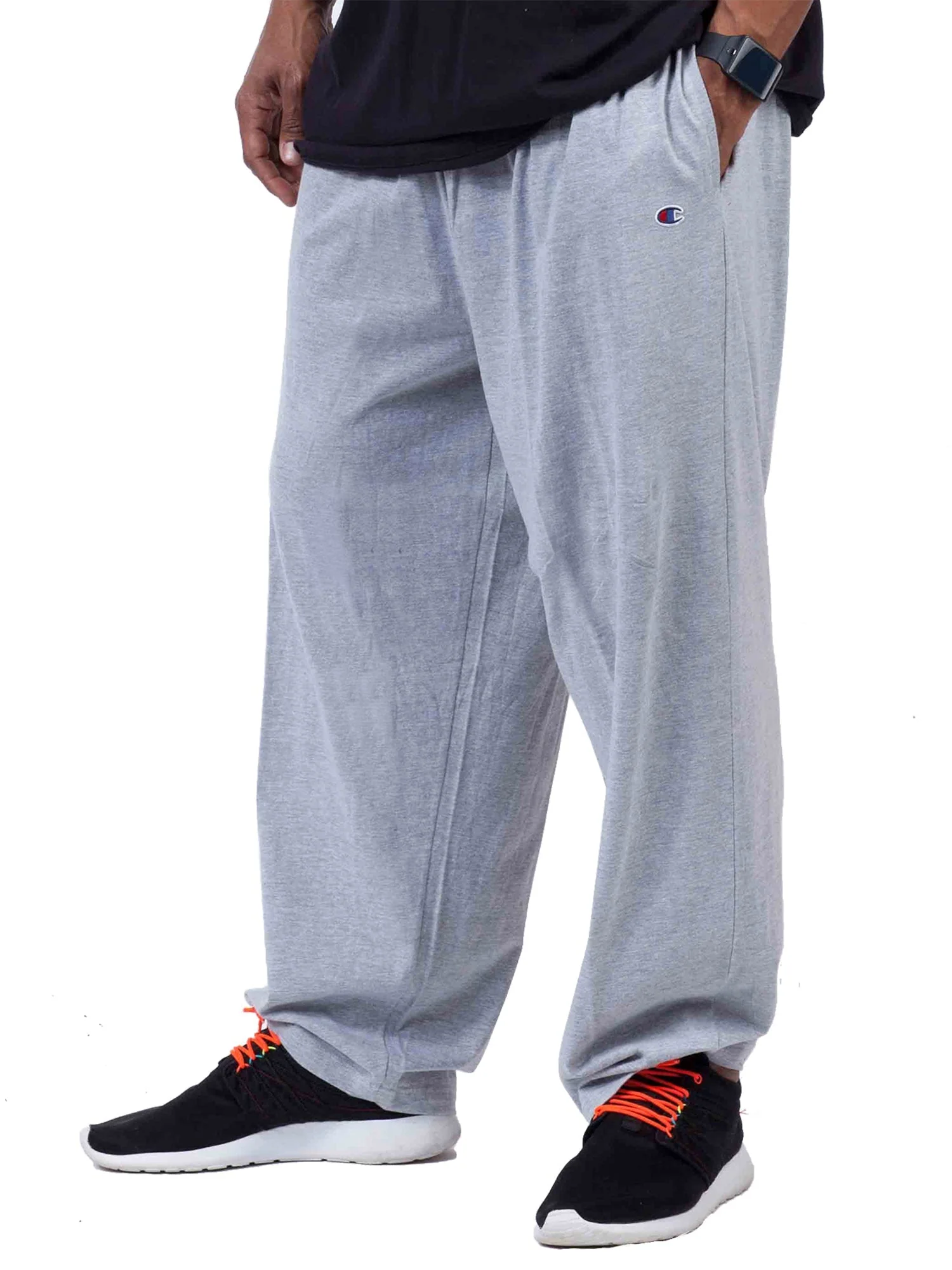 Champion Big And Tall Men's 100% Cotton Jersey Sweatpants