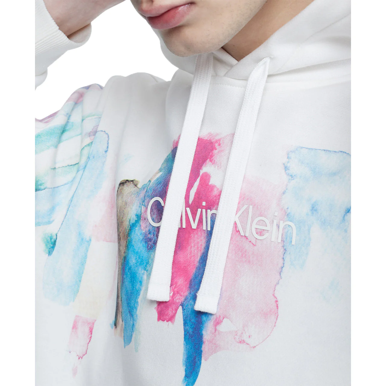 Long Sleeves Painted Logo Po Hood - Image 4