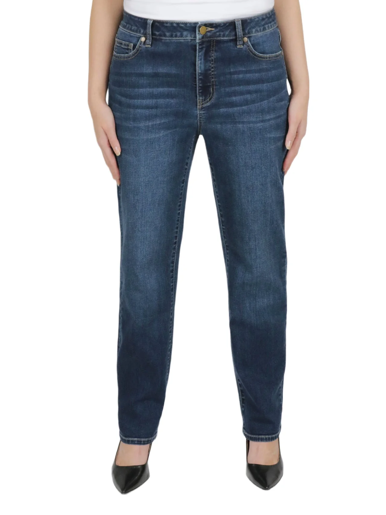 Plus Size Straight-Leg Jeans - Image 3