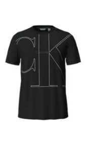 Short Sleeves Chest Monogram Crew - Image 6