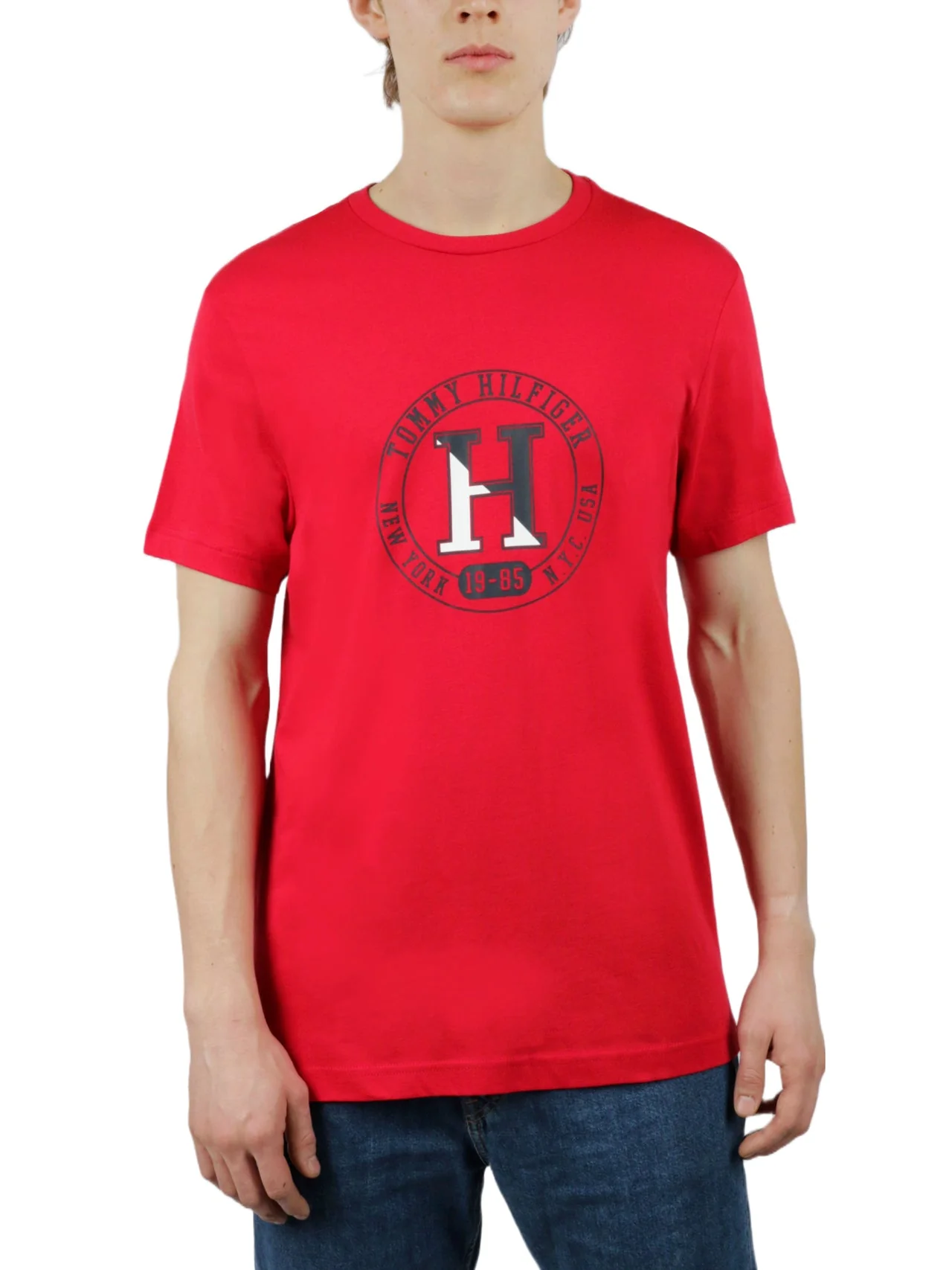 Short Sleeves Cotton Graphic Crew Neck - Image 9